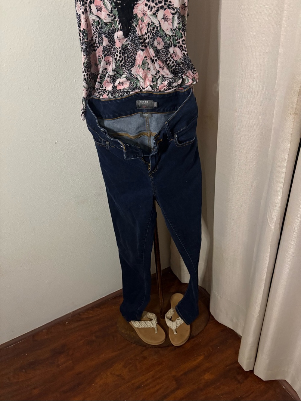 torrid Dark Blue Skinny Jeans